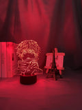 NEW LED Atmosphere Lamp Anime Lamp Satoru Gojo USB Light Jujutsu Kaisen LED Night Light for Birthday Gift Jujutsu Kaisen, Benrenshangmao (Color : 16 Color)