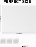 NEW 12 Pcs Refrigerator Liners for Glass Shelves Washable and Cuttable, Waterproof Oilproof, Suitable for Non-Adhesive Shelf or Drawer Liner, Easy to Clean, Ideal Household Essentials