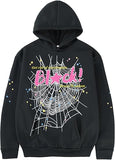 NEW Unisex Hoodie Y2k Cobweb Spider Hoodie Graphic Sweatshirt Novelty Gift, Sz Medium