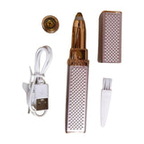 NEW Women Eyebrow And Upperlip Electric Trimmer Shaver For Ladies. Gold