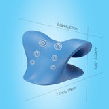 NEW Neck And Shoulder Relaxer, Neck Stretcher Chiropractic Pillows For Pain Relief, Neck Traction For Muscle Tension Relief, Headache Relief, Cervical Spine Alignment (Black)