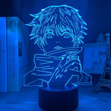 NEW LED Atmosphere Lamp Anime Lamp Satoru Gojo USB Light Jujutsu Kaisen LED Night Light for Birthday Gift Jujutsu Kaisen, Benrenshangmao (Color : 16 Color)