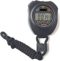 NEW XL-008/ZSD-808 Stopwatch Sports Fitness Stopwatch Timer Student Competition Running Track and Field Training Referee Stopwatch (ZSD-808 Black)