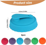 NEW 6pcs Silicone Can Lids, Reusable Silicone BPA Free Soda Can Lid Fit for Standard Size Canned Soda Can Stopper Can Lid Covers for Soda Coke Pop Beer Energy Drink Juice Beverage