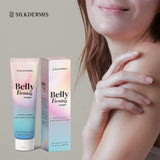 NEW SILKDERMIS B Flat Belly Firming Cream - Skin Tightening & Cellulite Cream for Stomach, Thighs & Butt, Moisturizing Firming Lotion with Powerful Natural Ingredients , 120 ML, BB: 01/28