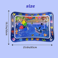 NEW Sensory Water Play Mat for Cats, Sensor Water Playmat, Cat Water Play Mat, Sensory Water Play Mat for Cats, Water Sensory Playmat with Fish for Pet Play