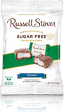 NEW Russell Stover No Sugar Added Milk Chocolate Coconut Patties, 85-Gram Bag, BB: OC/25