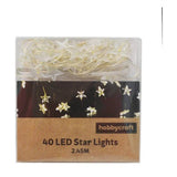 NEW LED Star Lights 2.45m, warm white! Decorate your home with these beautiful ambient starry lights!