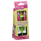 NEW Zak! Disney Junior Easy Grip Flatware Children's Spoon & Fork Set, Minnie Mouse