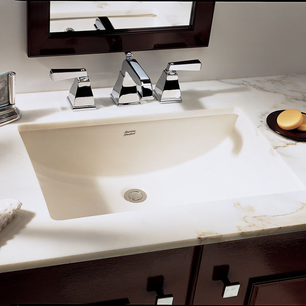 NEW American Standard Studio™ Under Counter Sink, Made from high-gloss, stain-resistant Vitreous China. For use with a deck- or wall-mount faucet. Retails $434+