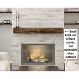 NEW Wayfair Millwood Pines 60 inch (5 Ft) Kul Fireplace Shelf Mantel, Whiskey Brown, Retails $310 NOTE: Has small chip on back corner not noticeable upon installation
