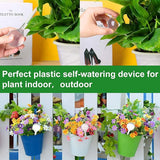 New 6pcs Plant Watering Ball, Automatic Watering Ball, Imitation Plastic Ball Automatic Watering Device, Used for Indoor and Outdoor Plants (Transparent)