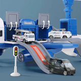NEW Retails $47, Toddler Kids Transport Cargo Airplane Toy Airplane Toy with Toy Cars Set Toy Airplane Gifts for 3 4 5 6+ Years Old Kids Boys and Girls, Yellow
