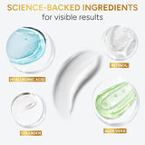 NEW Retinol Cream for Face - Face Moisturizer with Hyaluronic Acid, Collagen - Lightweight Day and Night for Women and Men - Facial Cream, Neck & Décolleté - Non-Comedogenic, 50 ML, BB: 09/28