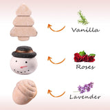 NEW Retails $30+ Bath Bombs Gift Set, Body & Earth 6 Piece Spa Bath Set, Lavender, Vanilla and Rose Bath Bomb Kit, Handmade Natural Bubble Bath Bomb for Women Kids, Vegan Gift Idea for Christmas, Birthday Gifts for her
