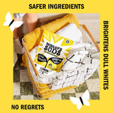 NEW Retails $50+, Sealed Molly's Suds Oxygen Whitener | Powerful Bleach Alternative, Chlorine Free & Color Safe | Brightens Whites and Removes Stains (Pure Lemon Essential Oil - 79 oz)