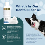 NEW Petscy - Dental Cleanse, All-Natural Cat & Dog Tartar Remover for Teeth, Cat & Dog Water Additive for Dental Care, Suitable for All Ages, Breeds & Sizes, 8 Oz