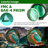 NEW 40X60 Monocular Telescope High Power Monocular for Adults with Phone Adapter & Tripod & Hand Strap Low Night Vision Monocular Equipped with BAK4 Prism for Bird Watching Camping Travelling Concert, Retails $119+