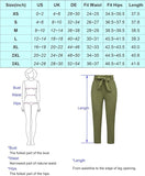 NEW GRACE KARIN Women's Cropped Paper Bag Waist Navy Blue Pants with Pockets, Sz 2XL, Retails $49+