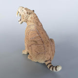 NEW Retails $51, Meticulously detailed Prehistoric Animal Saber-Toothed Tiger Figure Model, 4 inches long, offers an imposing presence on any shelf or desk!