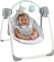 NEW Ingenuity Comfort 2 Go Portable Swing - Fanciful Forest, Retails $105