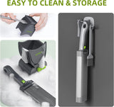 NEW Safe Mandoline Slicer for Kitchen, Vegetable Chopper, Potato Slicer Thickness Adjuster, French Fry Cutter, Veggie Onion Dicer Faster Kitchen Mandolin for Meal Prep (Meat Slicer Gray)