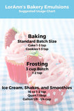 NEW LorAnn Rum Bakery Emulsion, 4 ounce bottle