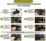 NEW Emergency Survival Kit, Tactical Military Trauma First Aid Kit, Molle EMT IFAK Pouch Outdoor Gear Tourniquet Bandage Bleeding Control Kit for Camping Hiking Hunting Travel Car Adventures (Black)