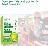 NEW Motion Sickness Patches for Car and Boat Rides, Ships, Cruise and Airplane & Other Forms of Transport - Travel Essentials, for Adults and Kids (48 Count)