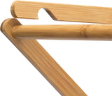 NEW Household Essentials Tall Indoor Folding Wooden Clothes Drying Rack | Dry Laundry and Hang Clothes | Bamboo, Retails $109