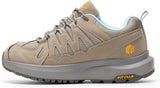 NEW Retails $49+, FitVille Wide Hiking Shoes for Women Outdoor Work Shoes Trekking Trails Sneakers with Arch Support | Heel Pain Relief, Sage Khaki, Sz 10.5