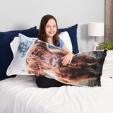 NEW Life Comfort Animal Body Pillow, Highland Cow 16"x36" Decorative Wildlife Soft Cushion for Bed, Soft, Couch, Great Gift for Home (Copy) (Copy)