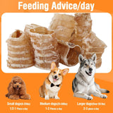 NEW Sealed Dog Treats, Snack Cow Throat, Premium Dog Chews, Hypoallergenic, Healthy Training Treats for Small, Medium and Large Dogs, 3.52oz, BB: 10/26