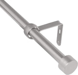 NEW Umbra Cappa (1 Rod), ¾” Adjustable Curtain Rod for Windows – 36 to 72”, Chrome, Retails $67