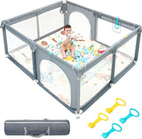 NEW Baby PlayPen - Extra Large - LIGHT GREY - 70.9*59.1*26.8inch