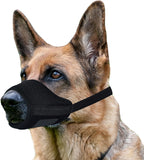 NEW Dog Muzzle for Medium Large Dogs, Adjustable Dog Muzzle to Prevent Biting Barking Chewing, Dog Muzzles with Breathable Mesh Allows Panting and Drinking, Sz L