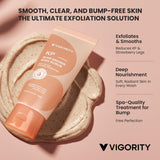 Retails $30+ NEW KP Bump Eraser Body Scrub, Body Exfoliating Scrub, Strawberry Legs Treatment, Exfoliating Body Wash, Strawberry Skin Treatment, Scrubs for Women & Men Exfoliation, Leg Scrub For Strawberry Legs, BB: 01/27