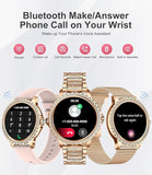 NEW Retails $65, LIGE Smart Watch for Women Answer Make Calls, 1.32" Diamond Fitness Tracker Watch with Female Health Sleep Monitor, Message Reminder 20 Sports Modes Smartwatch for Android iOS