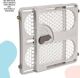 NEW Safety 1st Pressure Mount Easy Fit Security Gate, Fits Spaces between 28" and 40", and 27" Tall, White