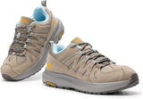 NEW Retails $49+, FitVille Wide Hiking Shoes for Women Outdoor Work Shoes Trekking Trails Sneakers with Arch Support | Heel Pain Relief, Sage Khaki, Sz 10.5