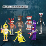 NEW Retails $80, Five Nights Freddy's Security Breach Building Block Toys 7 in 1, Fighting Monster Fredy Springtrap Action Figure DIY Model, Fan Collectibles, Suitable for 8+ Adults Boys Girls Birthday Gifts (695PCS)