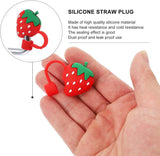 NEW 6Pcs Straw Tips Cover Straw Covers Cap for Stanley Cup Cloud Shape Straw Protecto Reusable Drinking Straw Lids for Straw Tips Bottle Accessories
