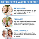 NEW Choking Rescue Device for Adults and Kids, Portable First Aid Choking Device, Choking Emergency Device Training Model, Anti Choking Device for Indoor and Outdoor