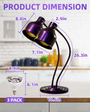 NEW Retails $194, Food Heat Lamp: [Rapid-Heating Bulbs Included] [Steady Heating] Commercial Food Warmer Lamp, Electric Heat Lamp for Food Catering Food Warming Lamp for Buffet Parties (32" (2-Head))