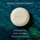 NEW Retails $19+, GOOD TIME Hydrating Shampoo Bar - Sustainably Crafted Hair Care, Plastic Free, Vegan, Natural Ingredients - Sulfate, Silicone and Paraben Free  - Bergamot + Juniper Berry