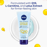 NEW No Box, NIVEA Q10+ Firming Cellulite Gel | Firmer-feeling skin | Fast Absorbing, Lightweight | Daily Body Moisturizer | Reduce the appearance of cellulite | For Dry to Very Dry Skin | 200mL Tube