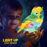 NEW Paint Your Own Owl Lamp Kit, Art Supplies Crafts Kit, Painting Kit for Kids 6-8, Arts and Crafts for Kids Ages 8-12, Toys for Girls Boy Birthday Gifts for Kids