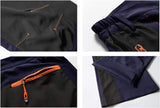 NEW TBMPOY Men's Outdoor Hiking Work Pants Quick Dry Water Resistant Lightweight Mountain Fishing Pants Zipper Pockets, Navy, 30-inch Waist