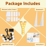 NEW imprsv Marquee Light Up Letters, 3FT Marquee Letters Mosaic Light Up Letters for Birthday Baby Shower Wedding Engagement Party Backdrop Decor, Large Marquee Letters for Party Decorations, Letter Y - Retails $75+