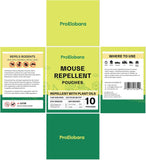 NEW Mouse Repellent Pouches: Mouse Repellent - Natural Rodent Repellent - Mice Repellent with Peppermint Oil - Rat Repellent - Plant-Based Formula - Safe for Kids & Pets - for a Rodent-Free Home